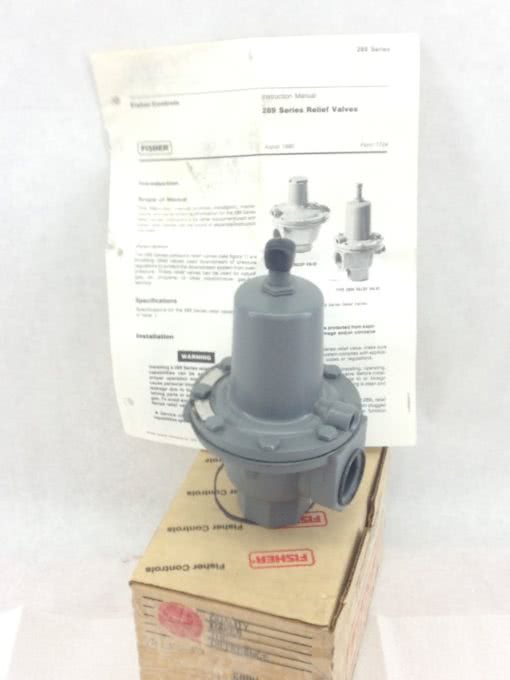 NEW! FISHER CONTROLS 289H-42 CHECK VALVE ASSEMBLY 30PSI FAST SHIP!!! (B133) 1