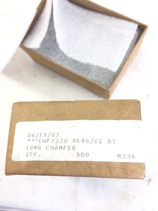 LOT OF 500 LONG CHAMFER CWF7220 RK45/C1 BT CARBIDE SAW TIPS, FAST SHIP! (A644) 2