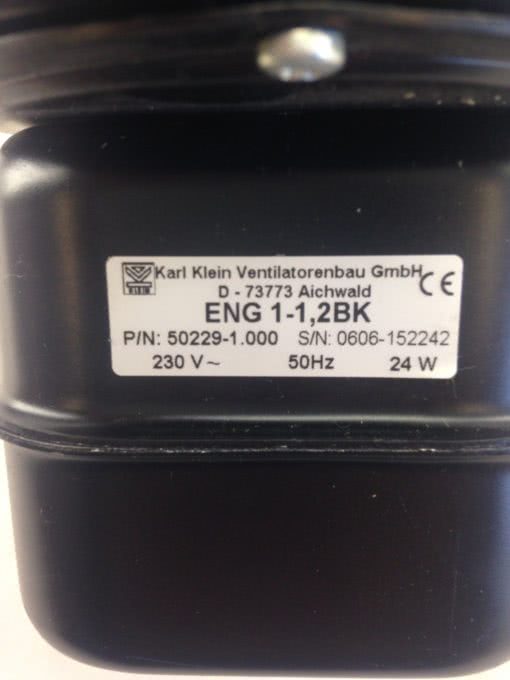 KARL KLEIN BLOWER ENG 1-1,2BK 50229-1