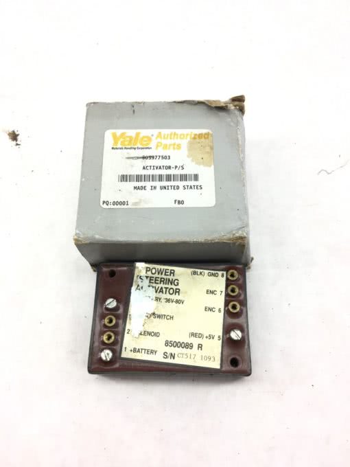USED WITH BOX YALE 505977503 POWER STEERING ACTIVATOR, FAST SHIPPING! SB7 1