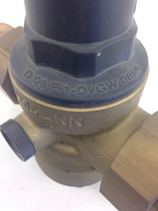 BRAUKMANN D06F-1-DVGW 0896 PRESSURE REDUCER (B406) 2
