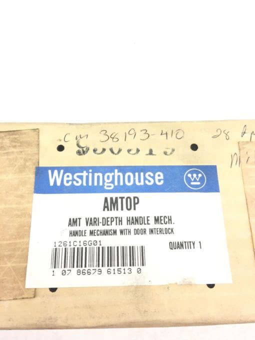 FACTORY SEALED Westinghouse AMTOP AMT Variable Depth Handle Mechanism (B379) 2