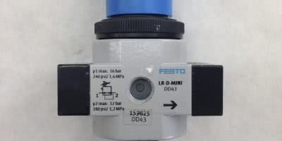 FESTO LR-D-MINI DD43 PRESSURE REGULATOR 180PSI (A847) 1