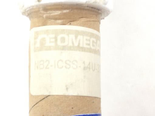OMEGA NB2-ICSS-14U THERMOCOUPLE PROBE FACTORY-WRAPPED (TOL) 5