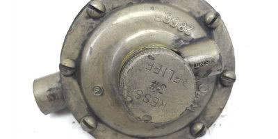 REGO GAS REGULATOR PRESSURE RELIEF VALVE #3 2866, USED IN GREAT SHAPE, G26 1