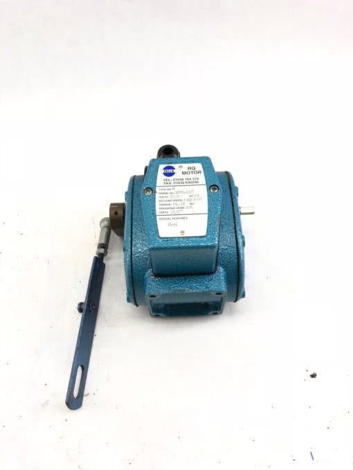 USED ZELLA RQR MOTOR RANGE W/ LEVER 240VAC 50HZ 2A 32 RPM DOWN TO 60 MPR, (B431) 1