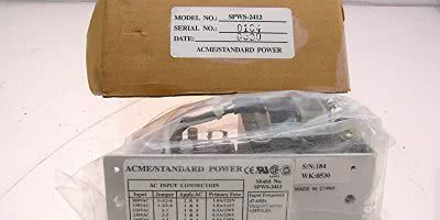 FACTORY SEALED!!! ACME SPWS-2412 REGULATED LINEAR Power Supply FAST SHIP! (B185) 1