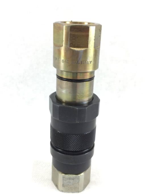 NNB! STUCCHI F-VEP17P 1NPTJ06 & M-VEP17P THREADED FLAT-FACE COUPLING ASSY(A222 1