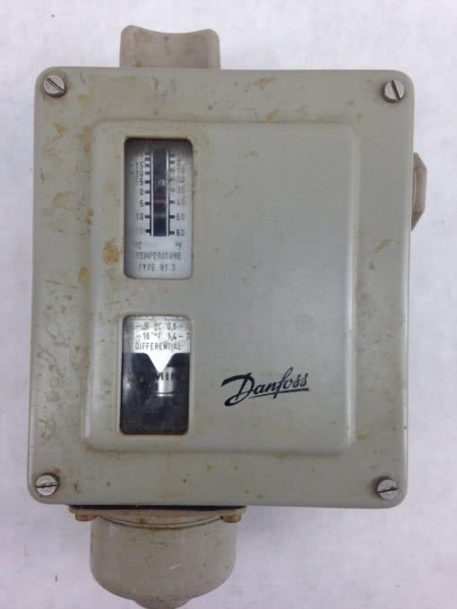 DANFOSS RT3 017-5014 THERMOSTAT -25 C TO + 15 C (B407) 2