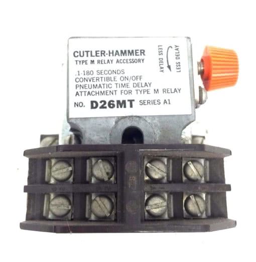 EATON CUTLER-HAMMER D26MT SERIES A1 TYPE M RELAY ACCESSORY, NEW NO BOX, G29 1