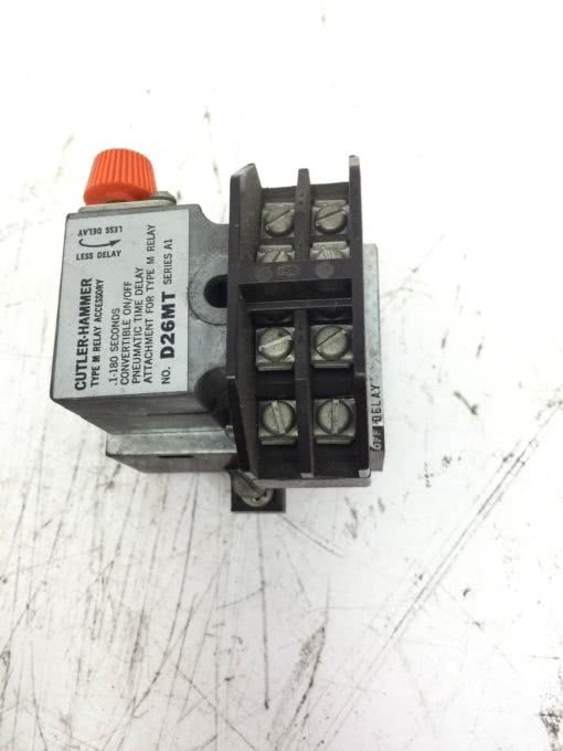 EATON CUTLER-HAMMER D26MT SERIES A1 TYPE M RELAY ACCESSORY, NEW NO BOX, G29 2