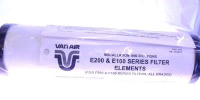 VAN AIR SYSTEMS FILTER ELEMENT E200-265RB / E100-225-RB NEW IN BOX!!! (G33) 1