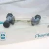BLUE-WHITE INDUSTRIES F-44500LEA-8 GPM, LPM FLOWMETER NEW IN BOX FAST SHIP (G37) 1