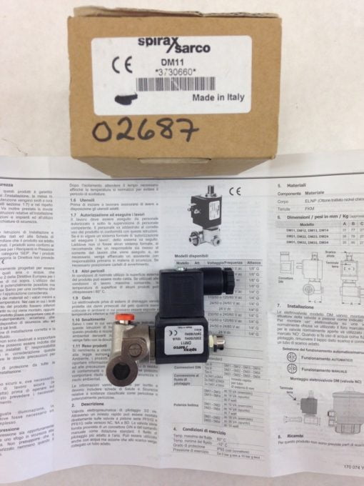 SPIRAX SARCO DM11 230V/50HZ (A759) 1