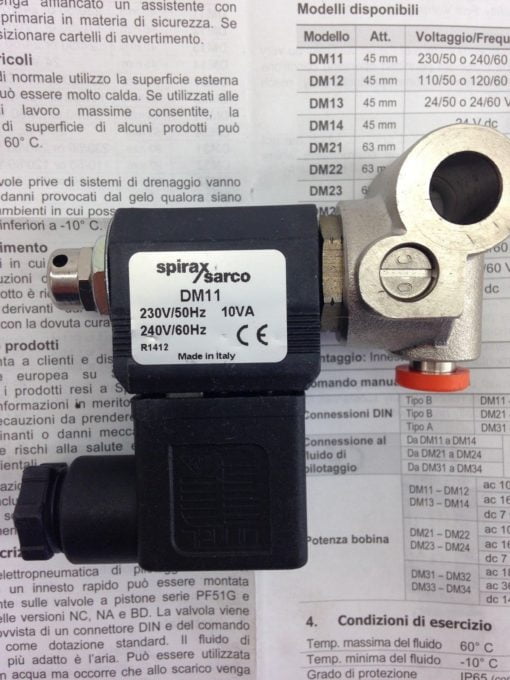 SPIRAX SARCO DM11 230V/50HZ (A759) 2