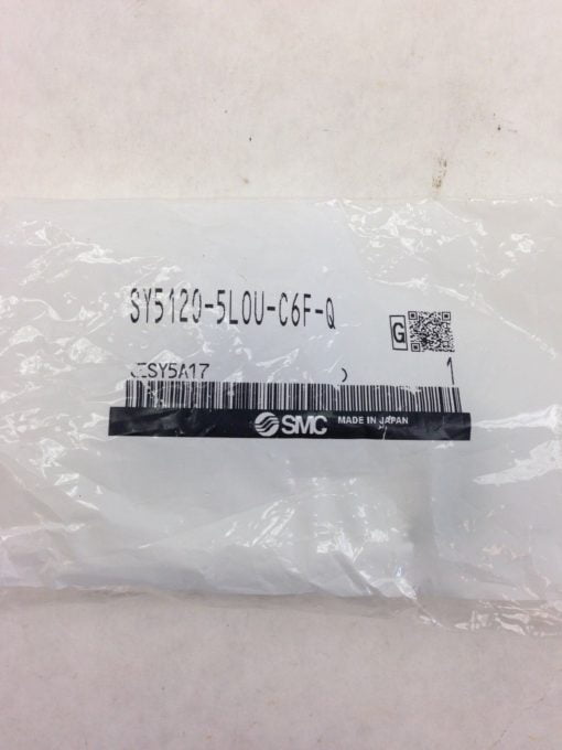 SMC SOLENOID VALVE SY5120-5LOU-C6F-Q (A759) 1