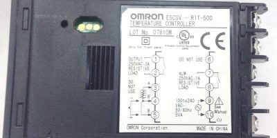 OMRON E5CSV RIT-500 CENTIGRADE TEMPERATURE CONTROLLER PFG-01622 EB7 (A756) 1