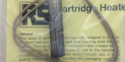 RS 837-745 COMPONENTS CARTRIDGE HEATER 240V (H336) 1