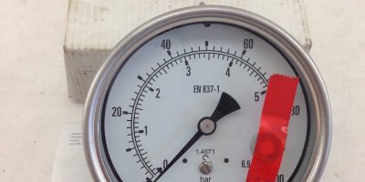PRESSURE GAUGE EN 837-1 (H336) 1