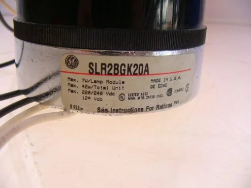 GE GENERAL ELECTRIC LIGHT TOWER SLR2BGK20A RED, AMBER NEW!!! (B186) 2