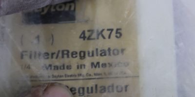 Dayton 4ZK75 Filter Regulator *NEW* (J65) 1