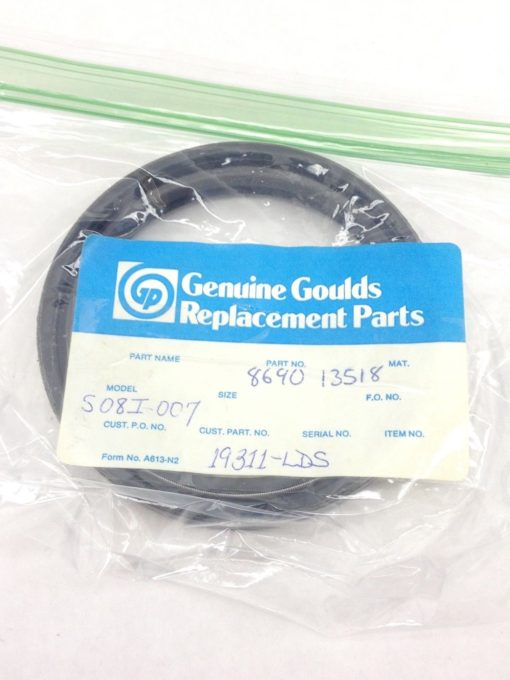 GOULDS PUMPS 8690 13518 OIL SEAL 19311-LDS S08I-007 3