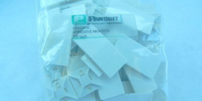 PANDUIT ABM2SAC ADHESIVE MOUNTS 100 PIECES NEW!!! (G21) 1