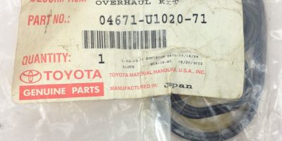 NEW! TOYOTA 04671-U1020-71 OVERHAUL KIT FAST SHIP!!! (H149) 1