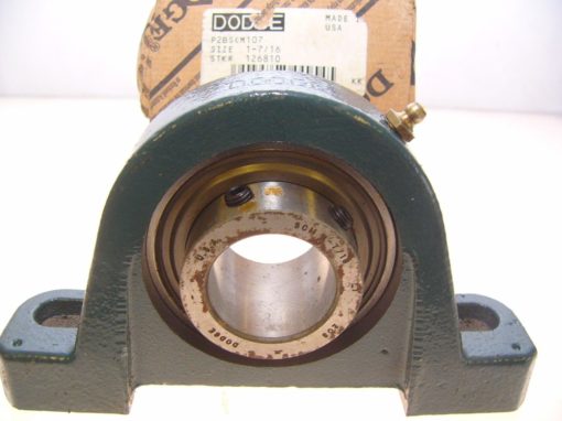 DODGE P2BSCM107 PILLOW BLOCK BEARING 126810 NEW IN BOX (B185) 1