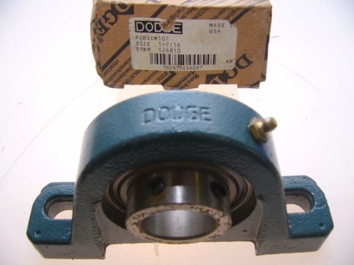 DODGE P2BSCM107 PILLOW BLOCK BEARING 126810 NEW IN BOX (B185) 2