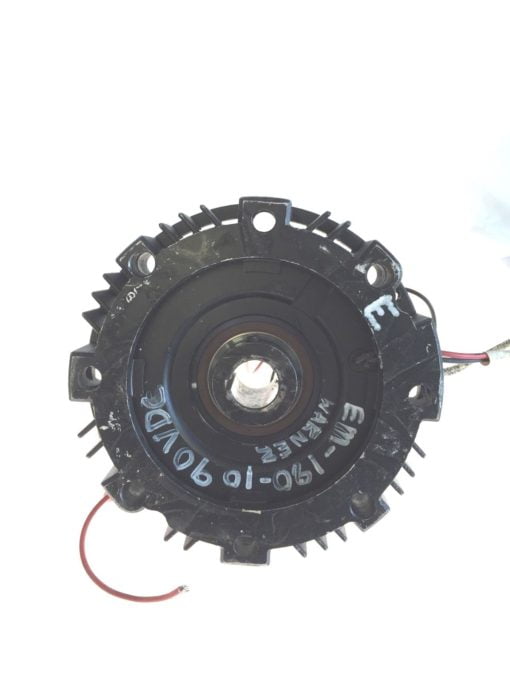 WARNER ELECTRIC EM 180-10 MOTOR CLUTCH 3600RPM 90VDC, USED GOOD CONDITION, G50 1