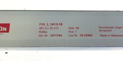 NEW IN BOX, JERGUSON L 1413-18 GLASS GAGE REPLACEMENT SIZE 18, Fast Ship, (B132) 1
