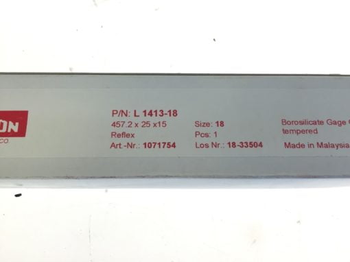 NEW IN BOX, JERGUSON L 1413-18 GLASS GAGE REPLACEMENT SIZE 18, Fast Ship, (B132) 1