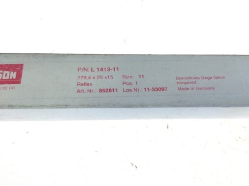 NEW IN BOX JERGUSON REFLEX L1413-11 Gage Replacement Glass Size 11, (B132) 1