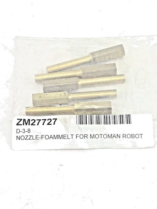 NEW! 27727 FOAM-MELT NOZZLES, MOTOMAN ROBOT 5-PACK FAST SHIP!!! (A541) 1