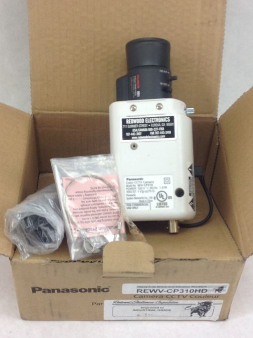 NEW! PANASONIC # REWV-CP310HYD INDUSTRIAL CLOSED-CIRCUIT TV CAMERA (B82) 1