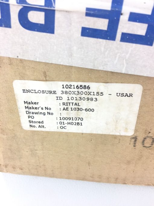 NEW IN BOX Rittal Junction Box 15” X 12” X 6″ AE 1030-600, FAST SHIPPING! B355 2