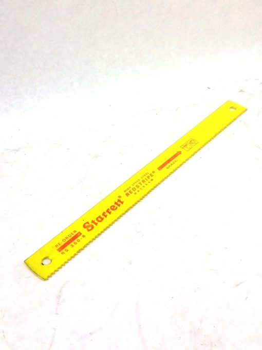 NEW Starrett RS350-6 Power Hacksaw Blade Solid Hi-Speed Stl 14″ x 6 TPI 4-PK(H3) 3