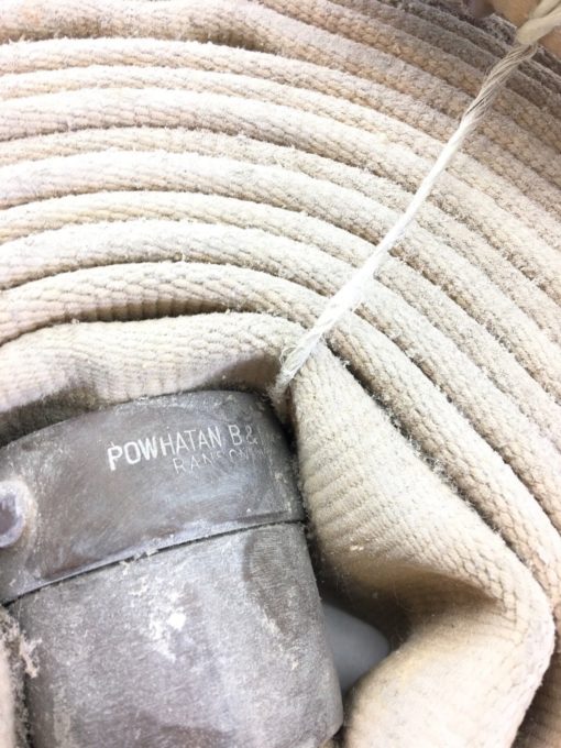 USED POWHATAN B & I FIRE HOSE, 75 FEET, 1 3/4” NOZZLE, FAST SHIP! (B385) 2