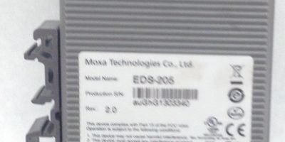 MOXA TECHNOLOGIES EDS-205 REV 2