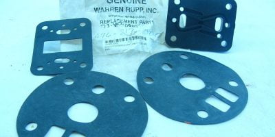 PARTIAL WARREN RUPP SANDPIPER REBUILD KIT 476-217-000 NEW!!! (G59) 1
