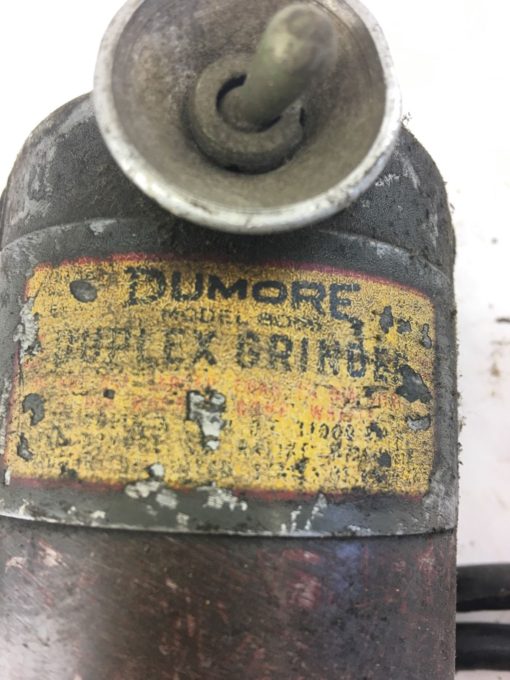 USED DUMORE DUPLEX Hand Grinder Model 8066 WITH CABLE, FAST SHIPPING! B354 2