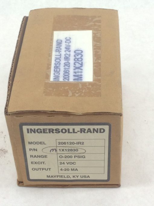 NEW! INGERSOL-RAND C206 PRESSURE TRANSMITTER M1X12830 FAST SHIP!!! (H176) 2