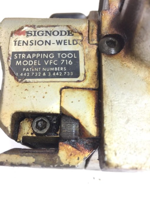 SIGNODE VFC 716 PNEUMATIC BANDING TOOL (H304) 2