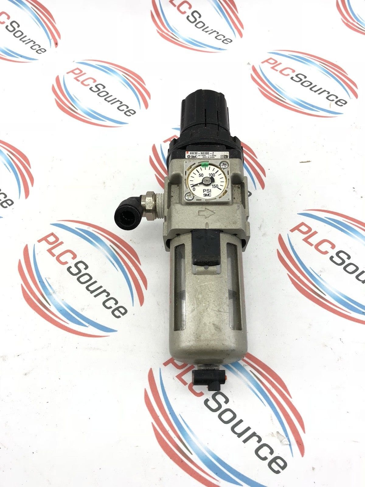 Details about   smc filter regulator with gauge 0-150 psi 