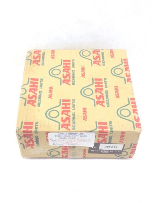 ASAHI SEIKO UCF214 4-BOLT SQ FLANGE MOUNTED BEARING 04724 (B415) 3