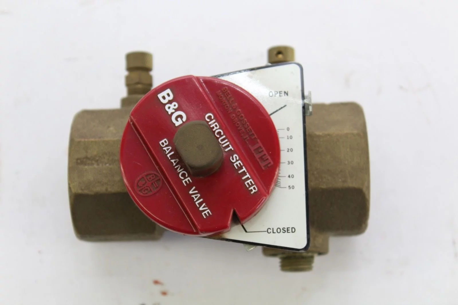 BELL GOSSETT 117473 Circuit Setter Balance Valve 8 Flanged, 48 OFF