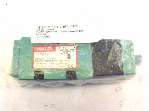 FAST SHIP!!! NUMATICS 554SA400K000030 / 228-840 Solenoid Valve NEW! (F143) 1