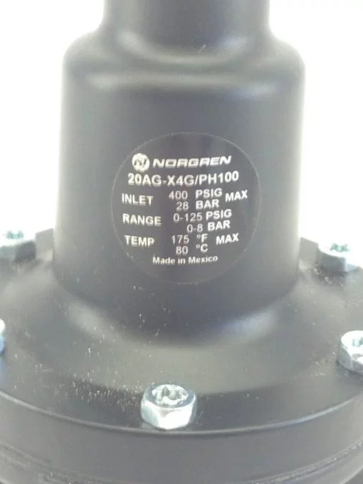 NNB! NORGREN 20AG-X4G/PH100 REGULATOR FAST SHIPPING!!! (B115) 2