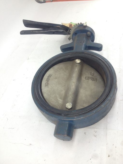 NEW! DK-200A LEVER OP BUTTERFLY VALVE FC-200A CF8M 8 INCH FAST SHIP! (B170) 1